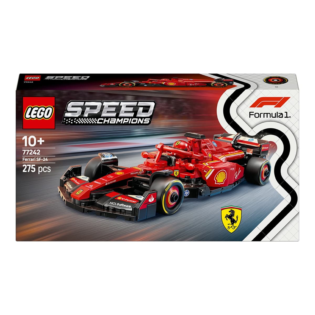 LEGO Juego de construcción Coche de Carreras Ferrari SF-24 F1® LEGO Speed Champions - 77242