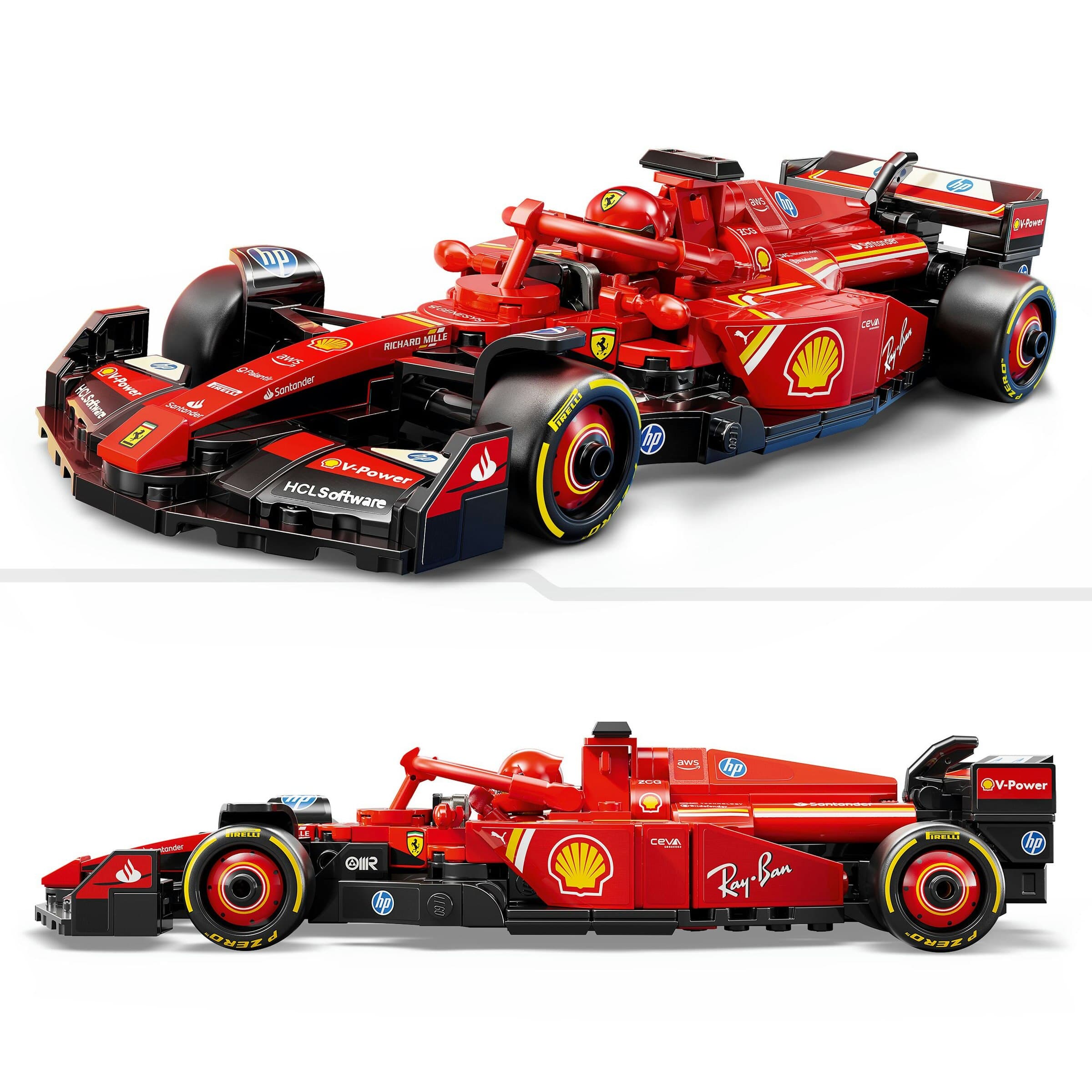 Juego de construcción Coche de Carreras Ferrari SF-24 F1® LEGO Speed Champions - 77242 - Image 4