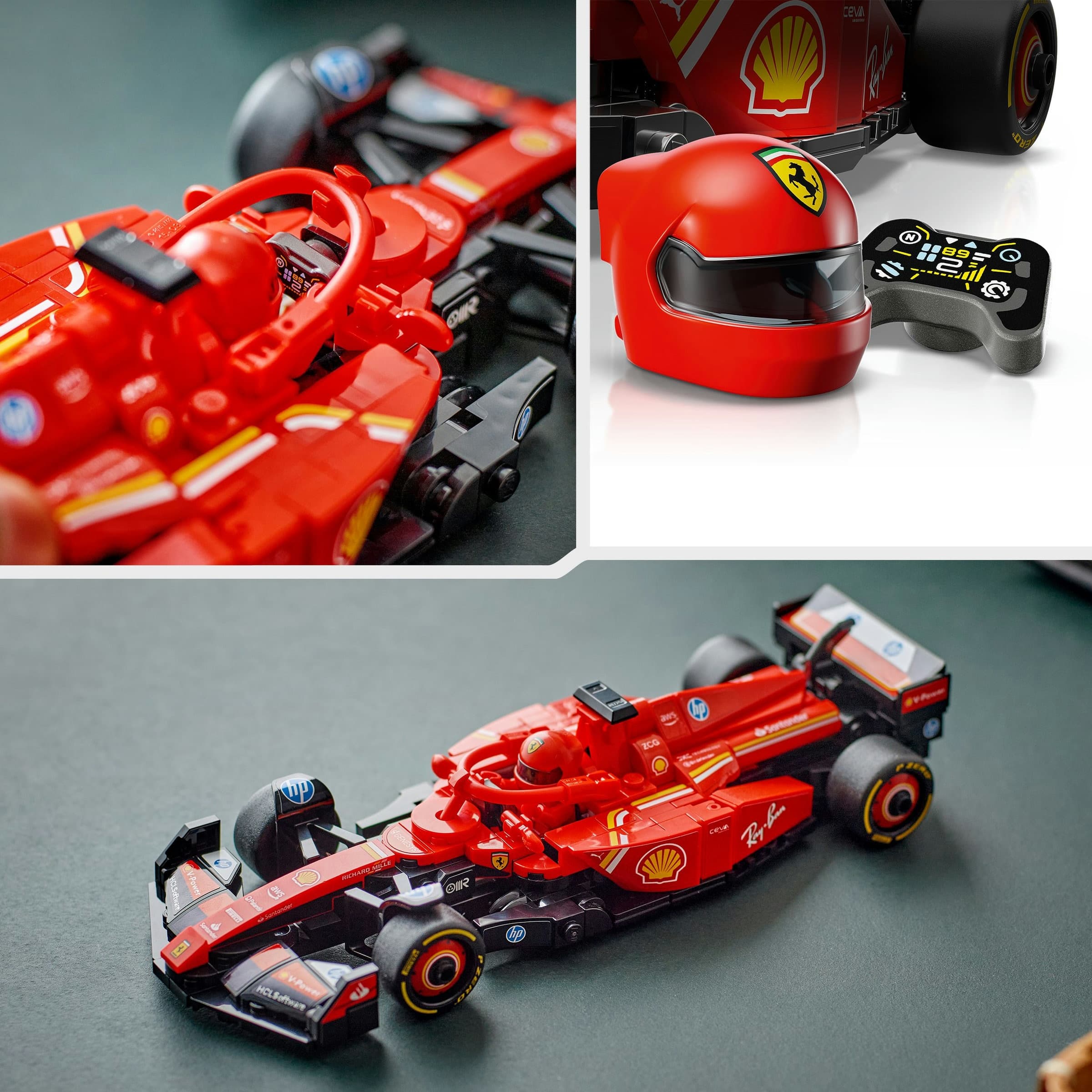 Juego de construcción Coche de Carreras Ferrari SF-24 F1® LEGO Speed Champions - 77242 - Image 6