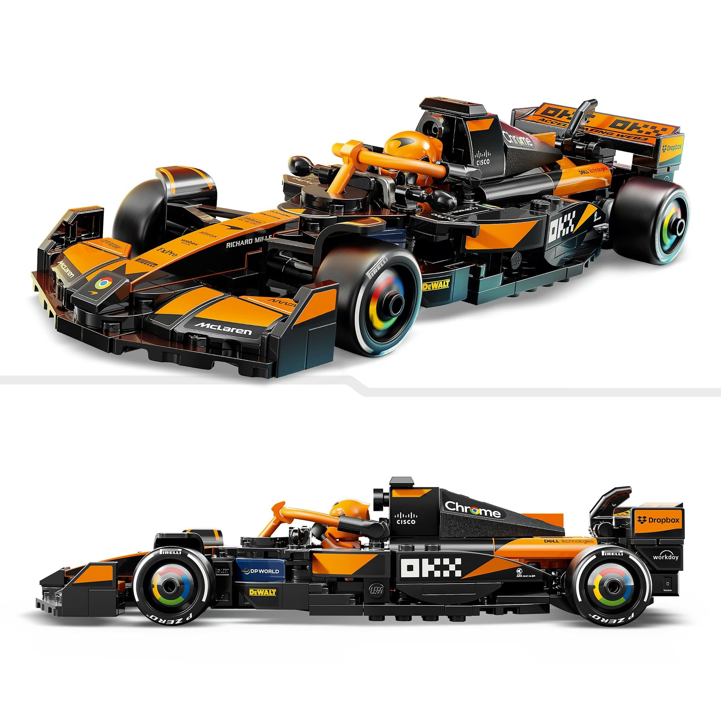 Juego de Construcción Coche de Carreras McLaren F1® Team MCL38 LEGO Speed Champions - 77251 - Image 4