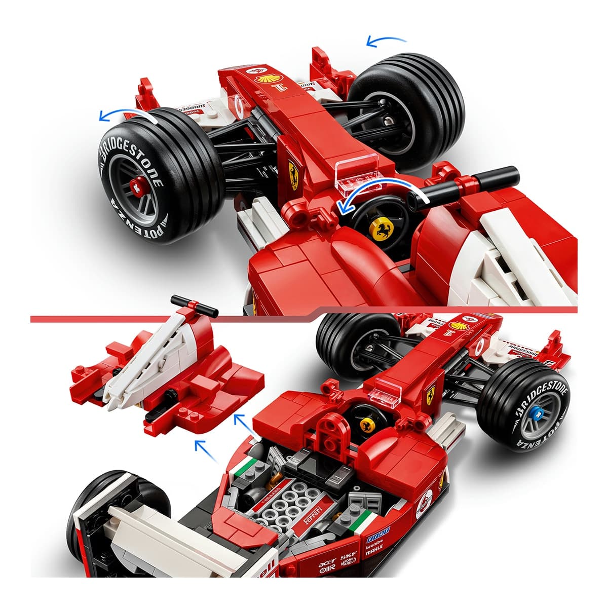 Juego de construcción Ferrari F2004 y Michael Schumacher LEGO Icons - 11375 - Image 4