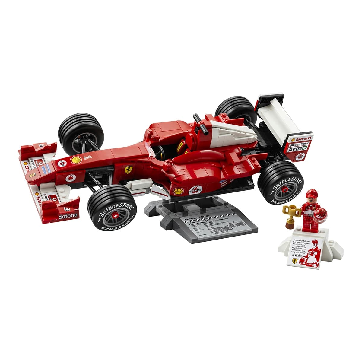 Juego de construcción Ferrari F2004 y Michael Schumacher LEGO Icons - 11375 - Image 6