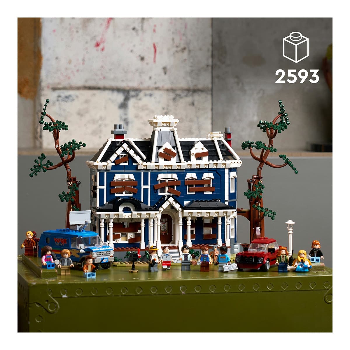 Juego de construcción Stranger Things: La Casa Creel LEGO Icons - 11370 - Image 3