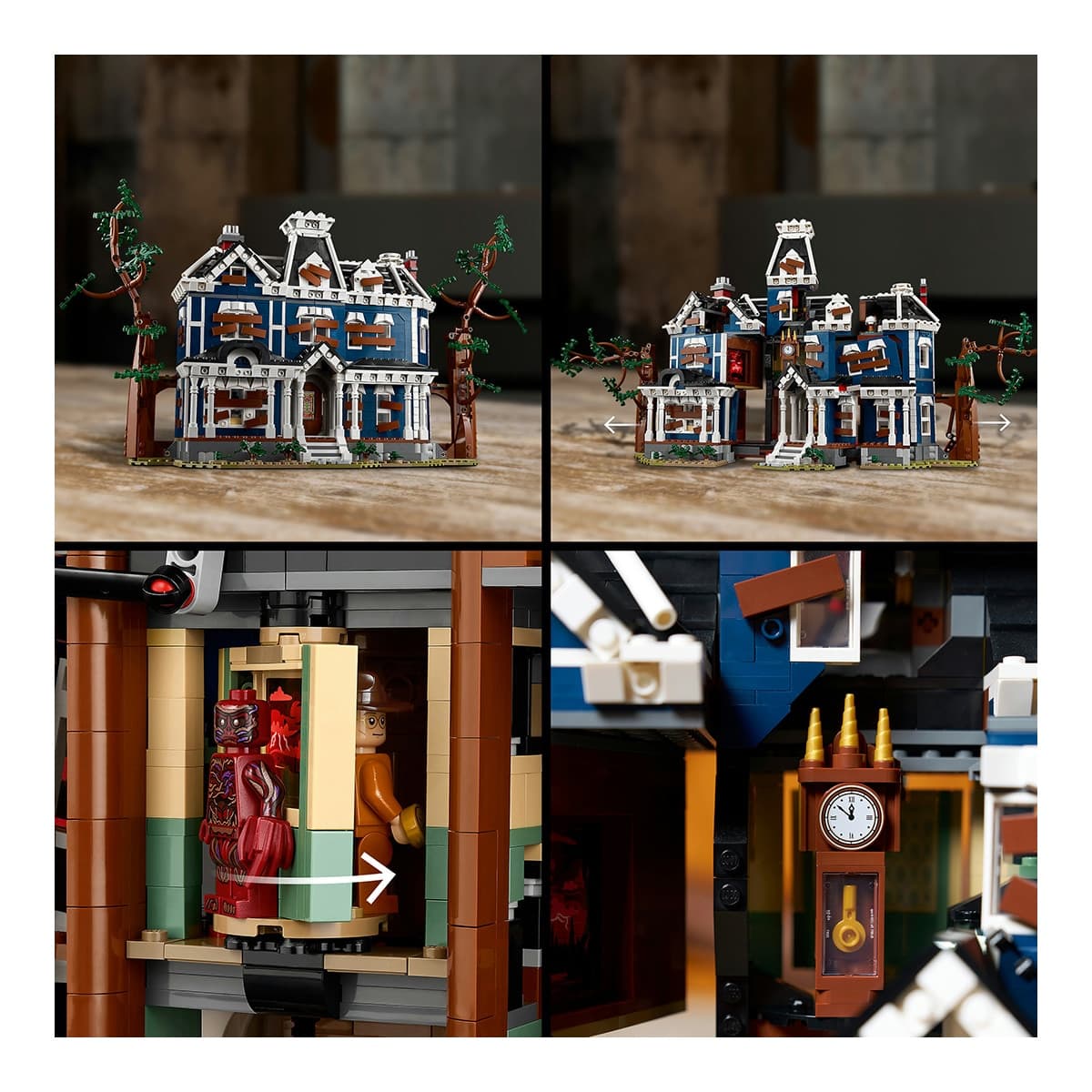 Juego de construcción Stranger Things: La Casa Creel LEGO Icons - 11370 - Image 5