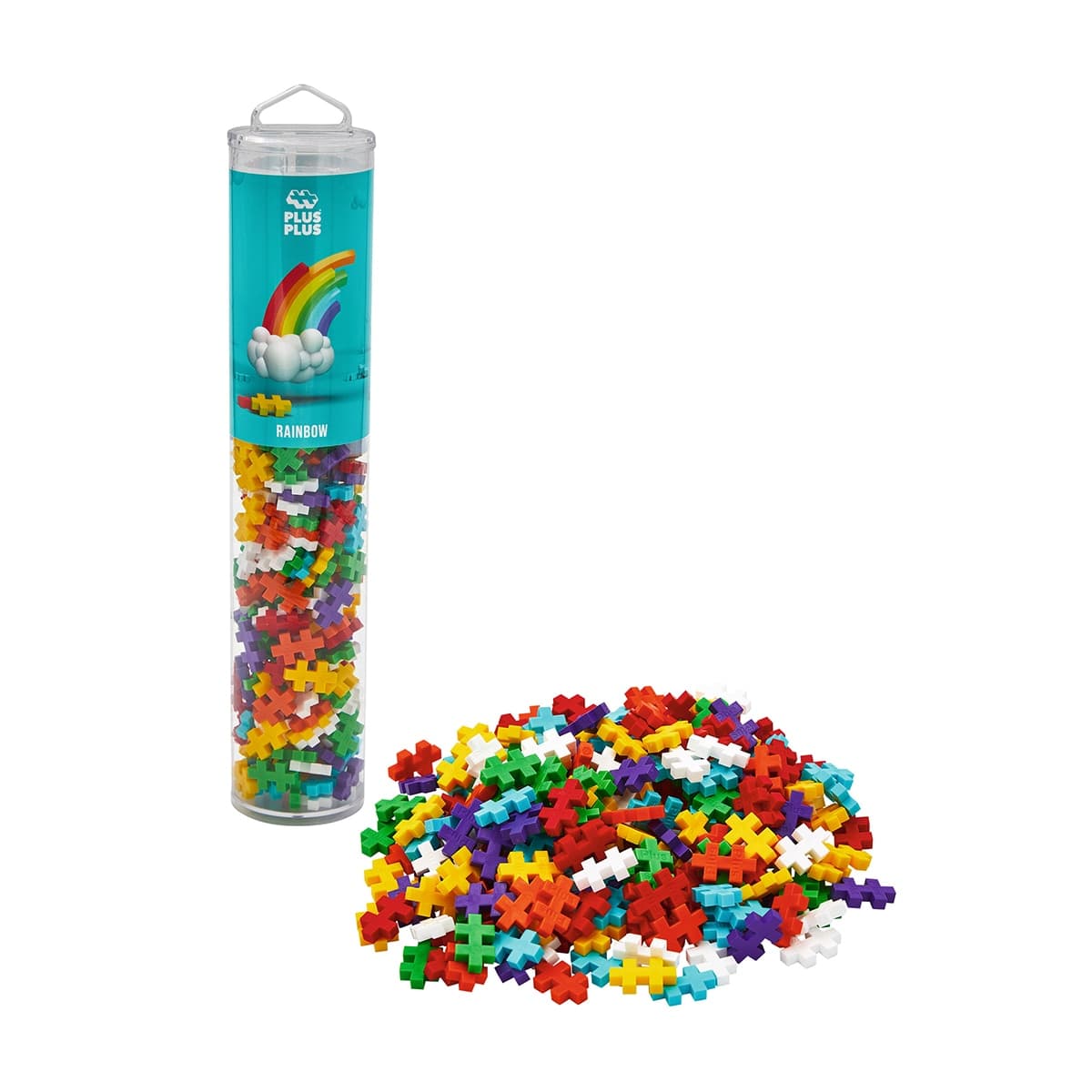 Lúdilo - Juego Educativo - Construcción + Tubo Rainbow 100 piezas Lúdilo.