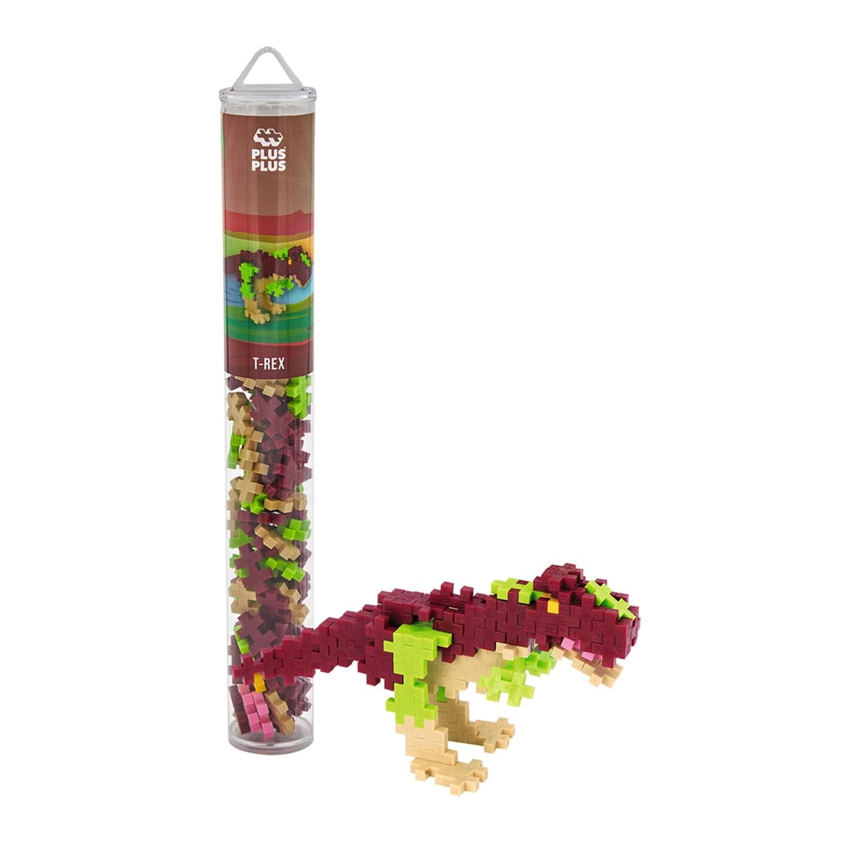 Lúdilo - Juego Educativo - Construcción + Tubo T-Rex 100 piezas Lúdilo.