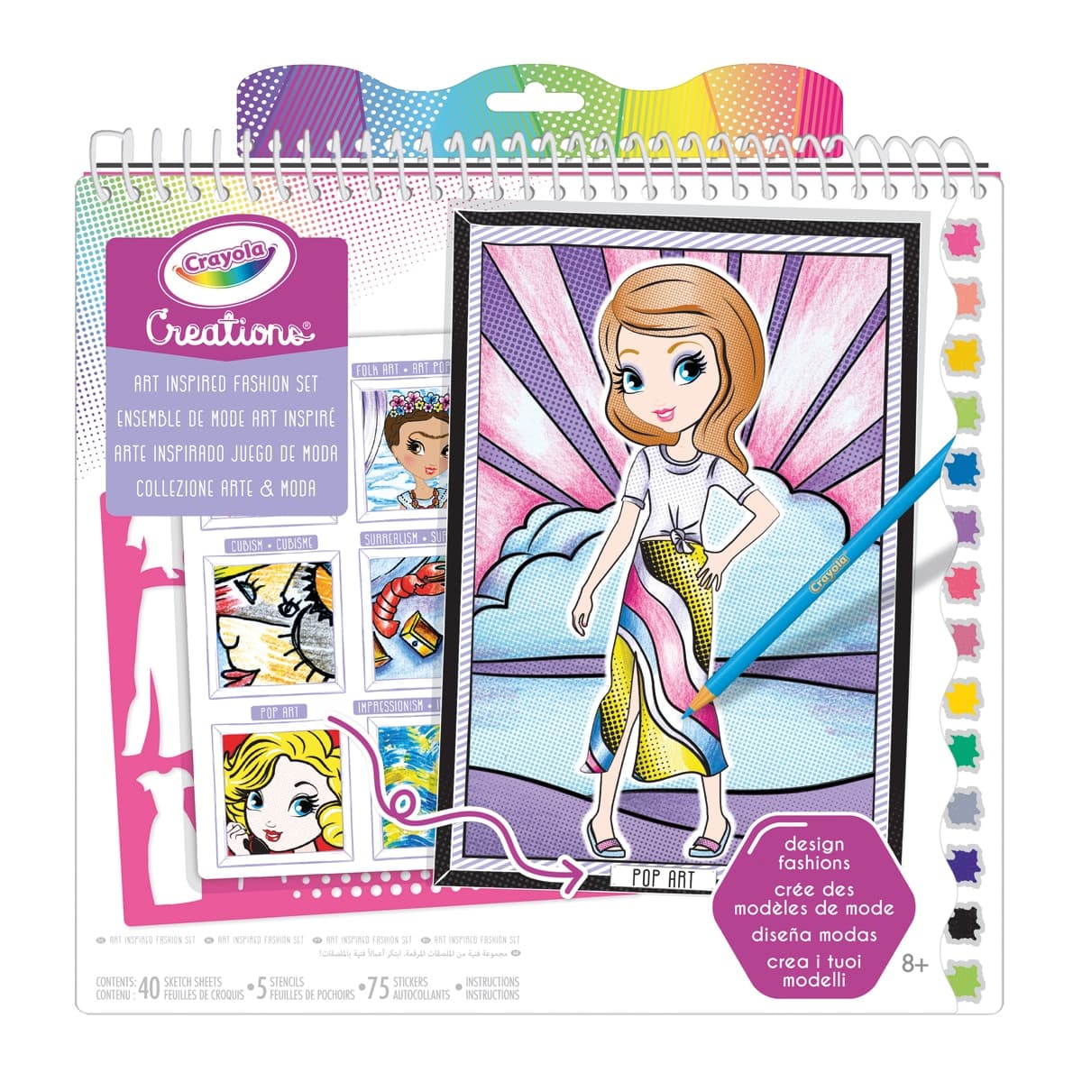 Crayola - Creations Album Arte y Moda.
