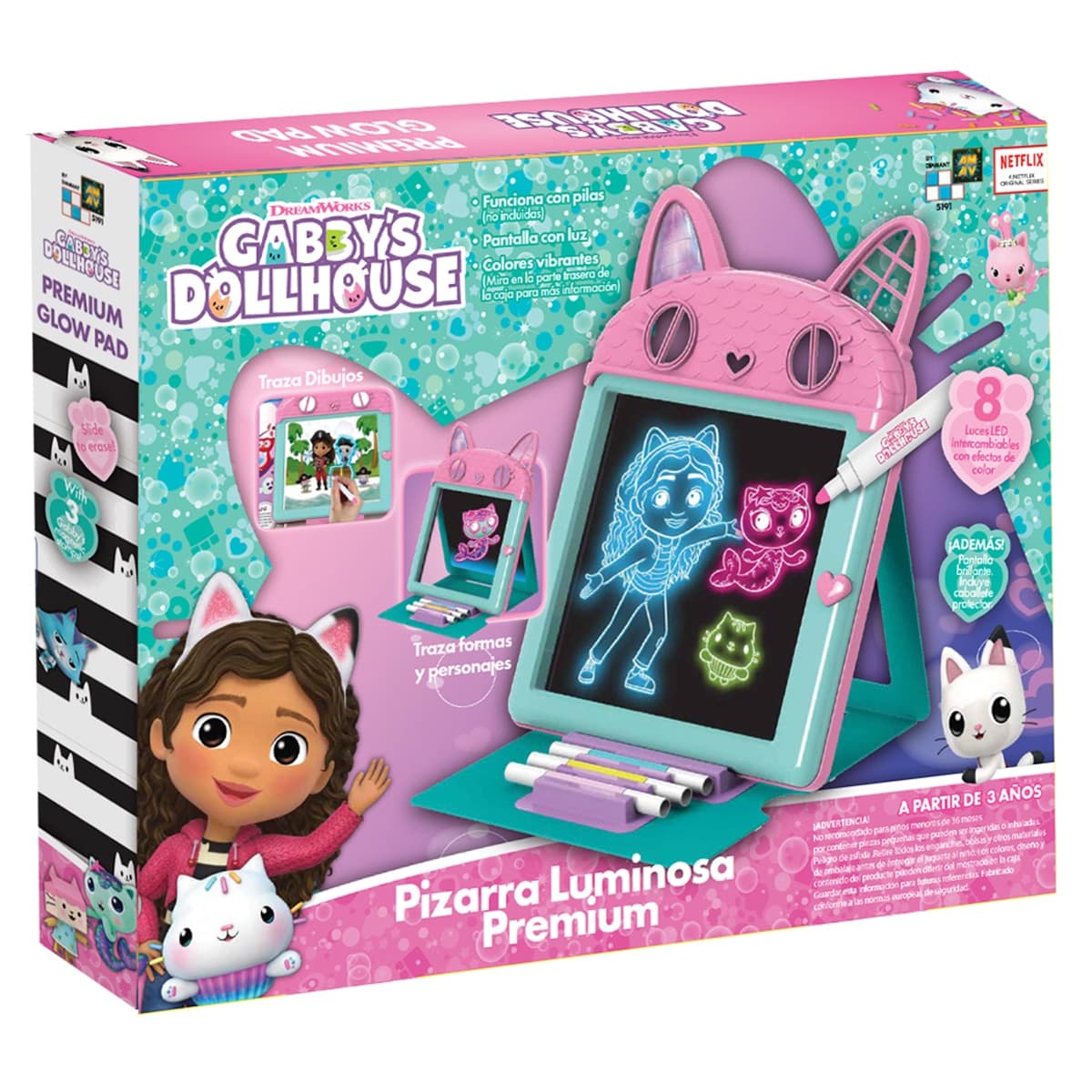 Cefa Toys - Pizarra Luminosa Premium Gabby´S Dollhouse Cefa Toys.