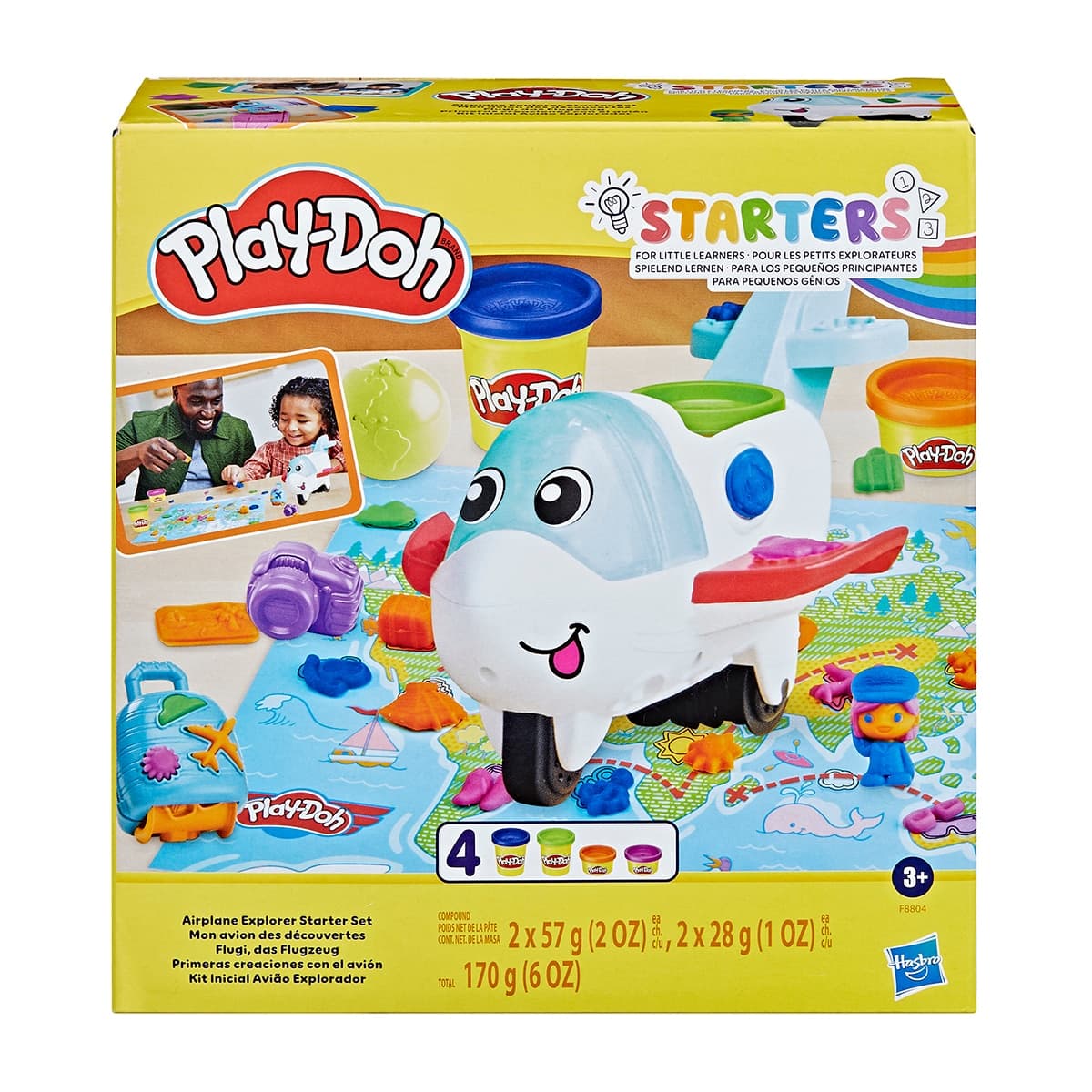 Play-Doh - Primeras Creaciones con el Avión Play-Doh Hasbro.