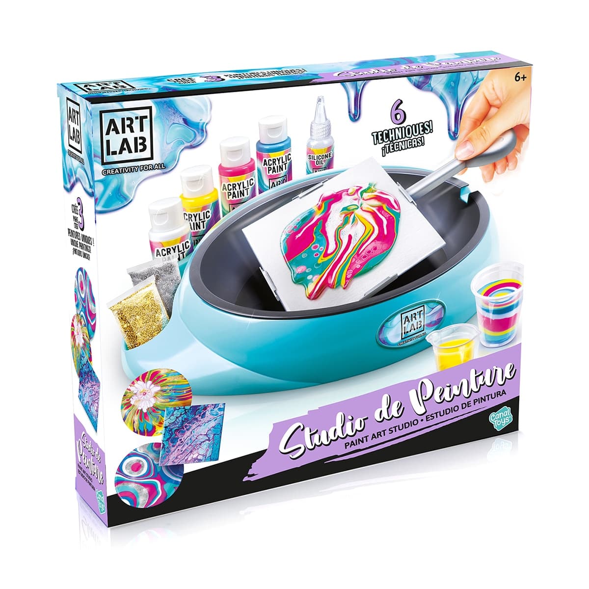 Canal Toys - Juego de manualidades Puring Studio Canal Toys.