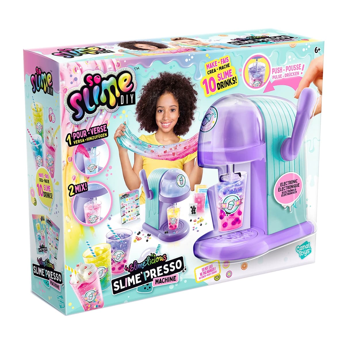 Canal Toys - Juego de manualidades Slime'Presso Machine Canala Toys.