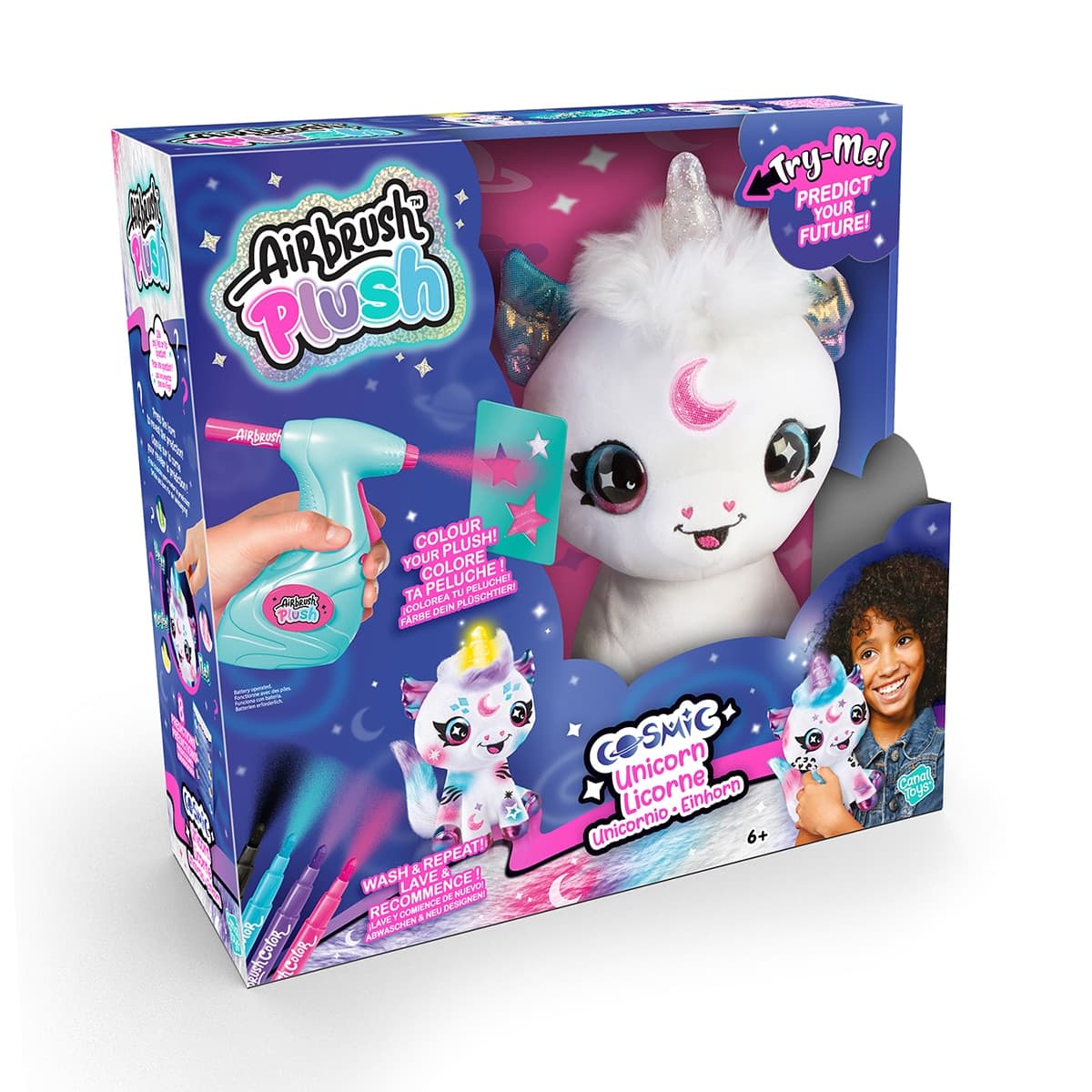 Canal Toys - Juego de manualidades Colorea tu unicornio mágico Canala Toys.