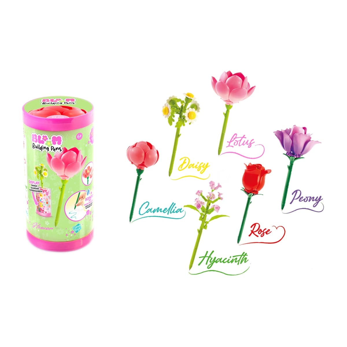 Canal Toys - Bolígrafo Construye Tu Floryboli Building Pens Canal Toys.