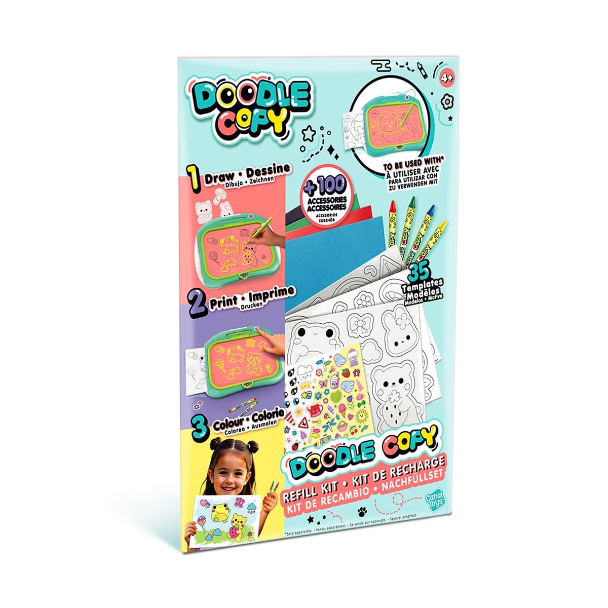 Canal Toys - Pizarra Refill Kit Doodle Copy Canal Toys.