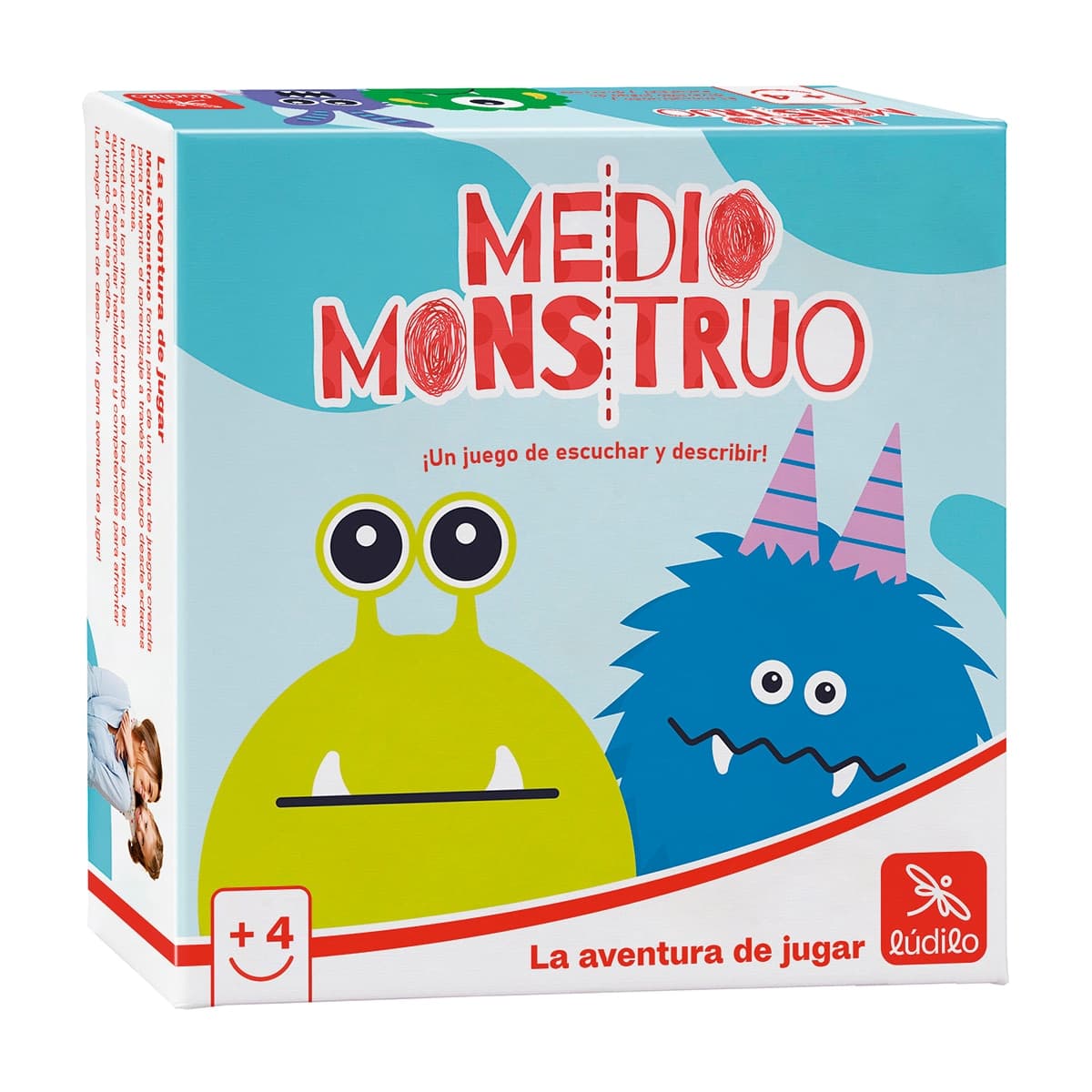 Lúdilo - Juego educativo Medio Monstruo Ludilo.