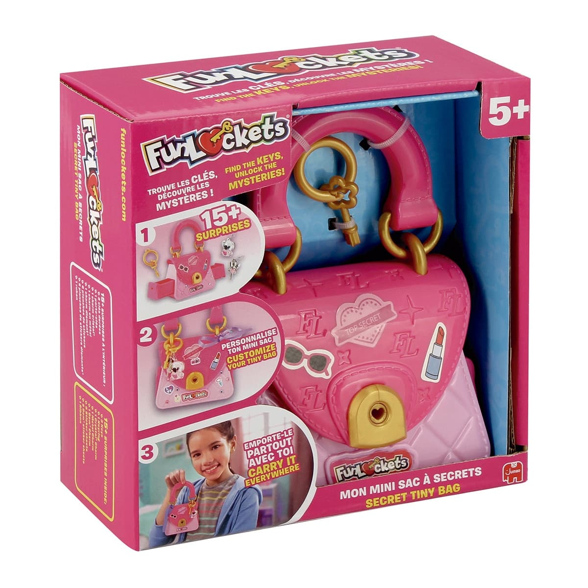 FunLockets - Mini bolso personalizable FunLockets modelos surtidos.