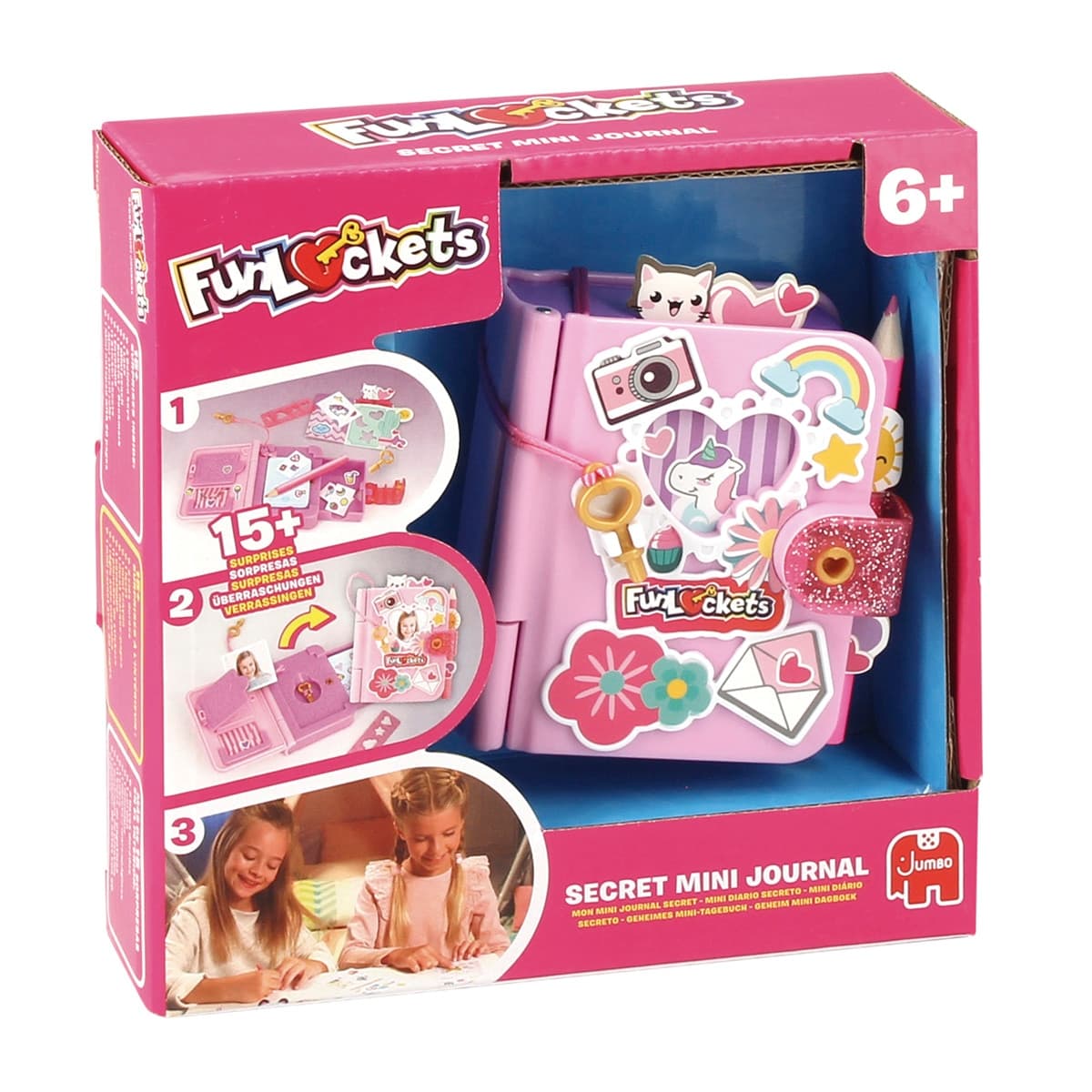 FunLockets - Mini diario personalizable FunLockets modelos surtidos.