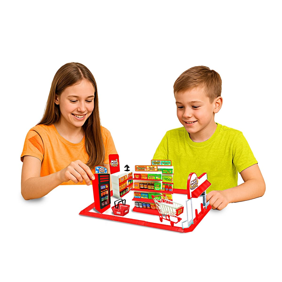 Playset mini coleccionable Mini World supermercado Bizak - Image 4