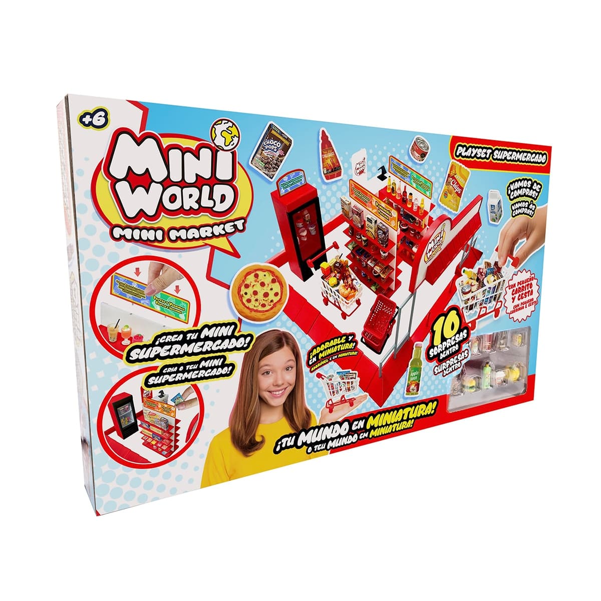 Playset mini coleccionable Mini World supermercado Bizak - Image 5