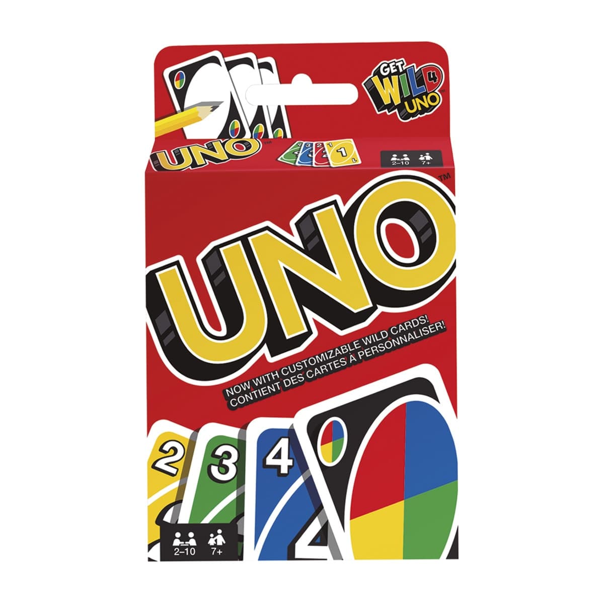 Uno - Mattel Games UNO classic, juego de cartas.