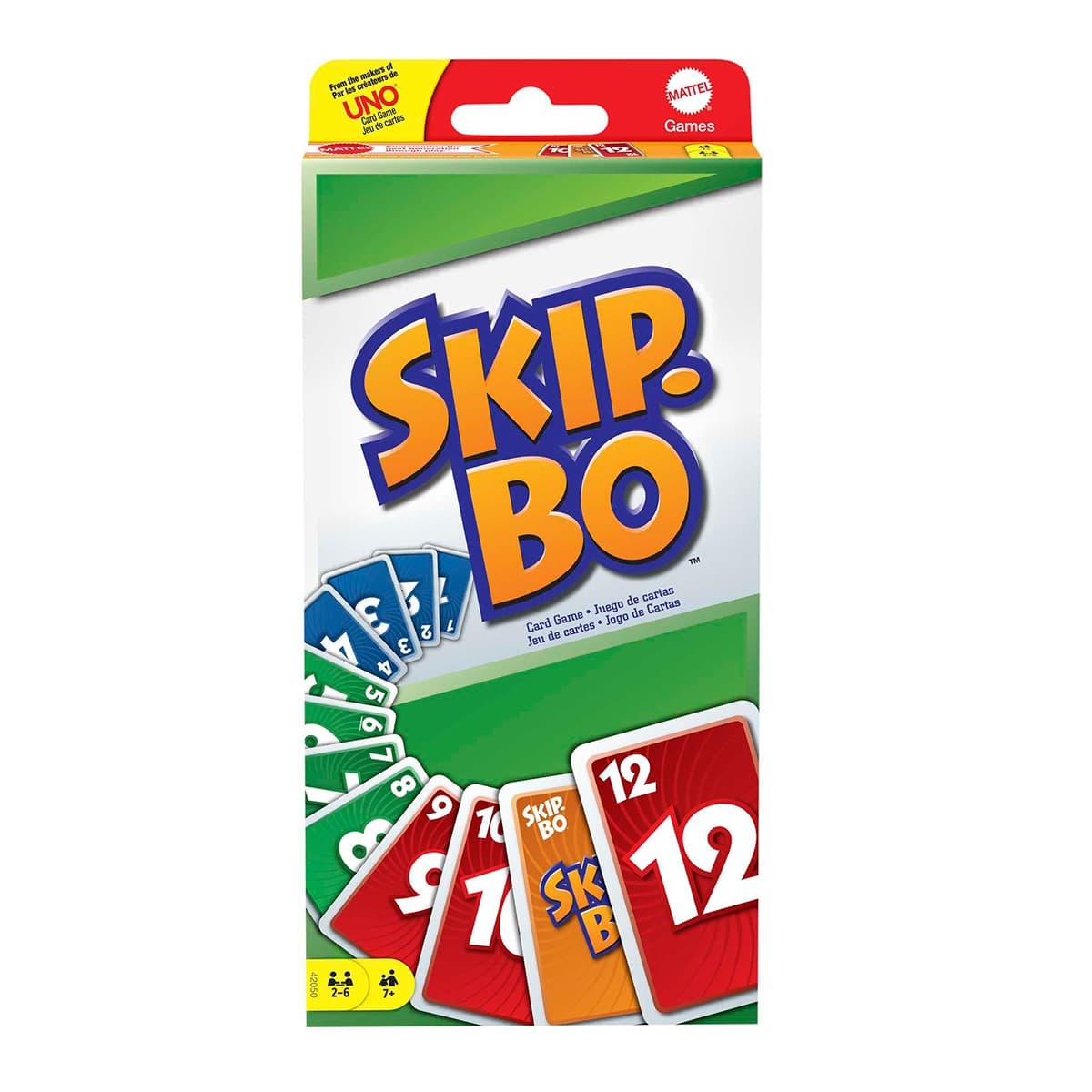Mattel Games - Juego de cartas Skip-Bo Mattel Games.