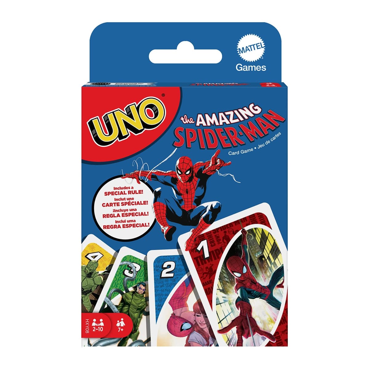 Uno - UNO The Amazing Spider-Man Mattel Games.