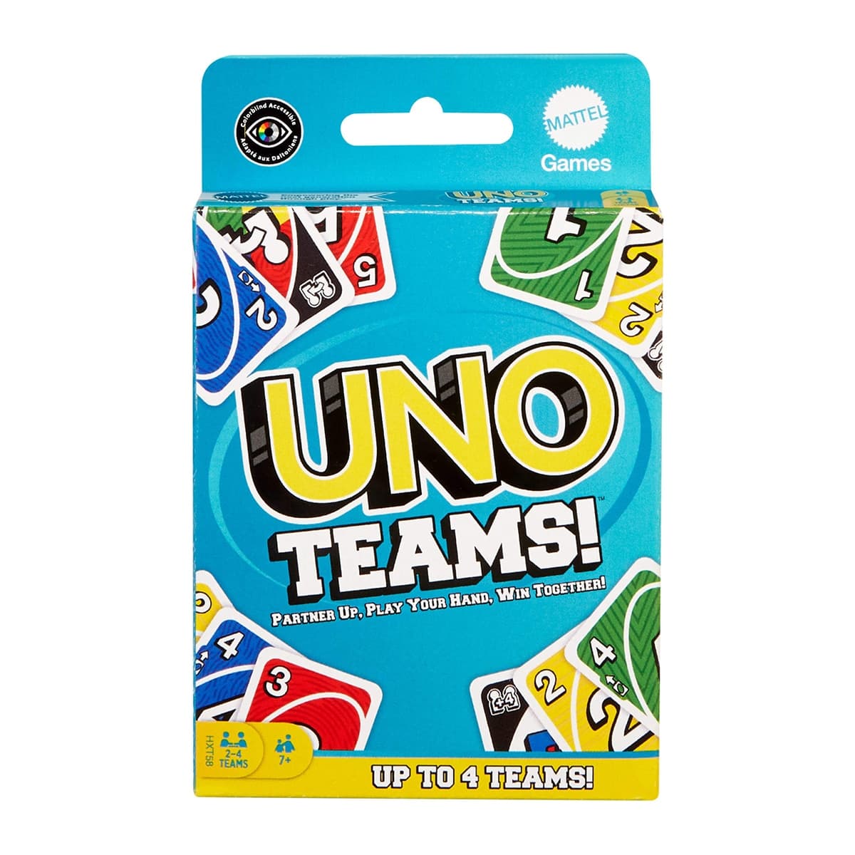 Uno - UNO Teams Juego de cartas Mattel Games.