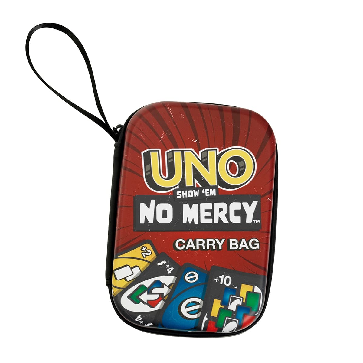 Uno - Estuche No Mercy Carry bag para juego UNO Mattel.