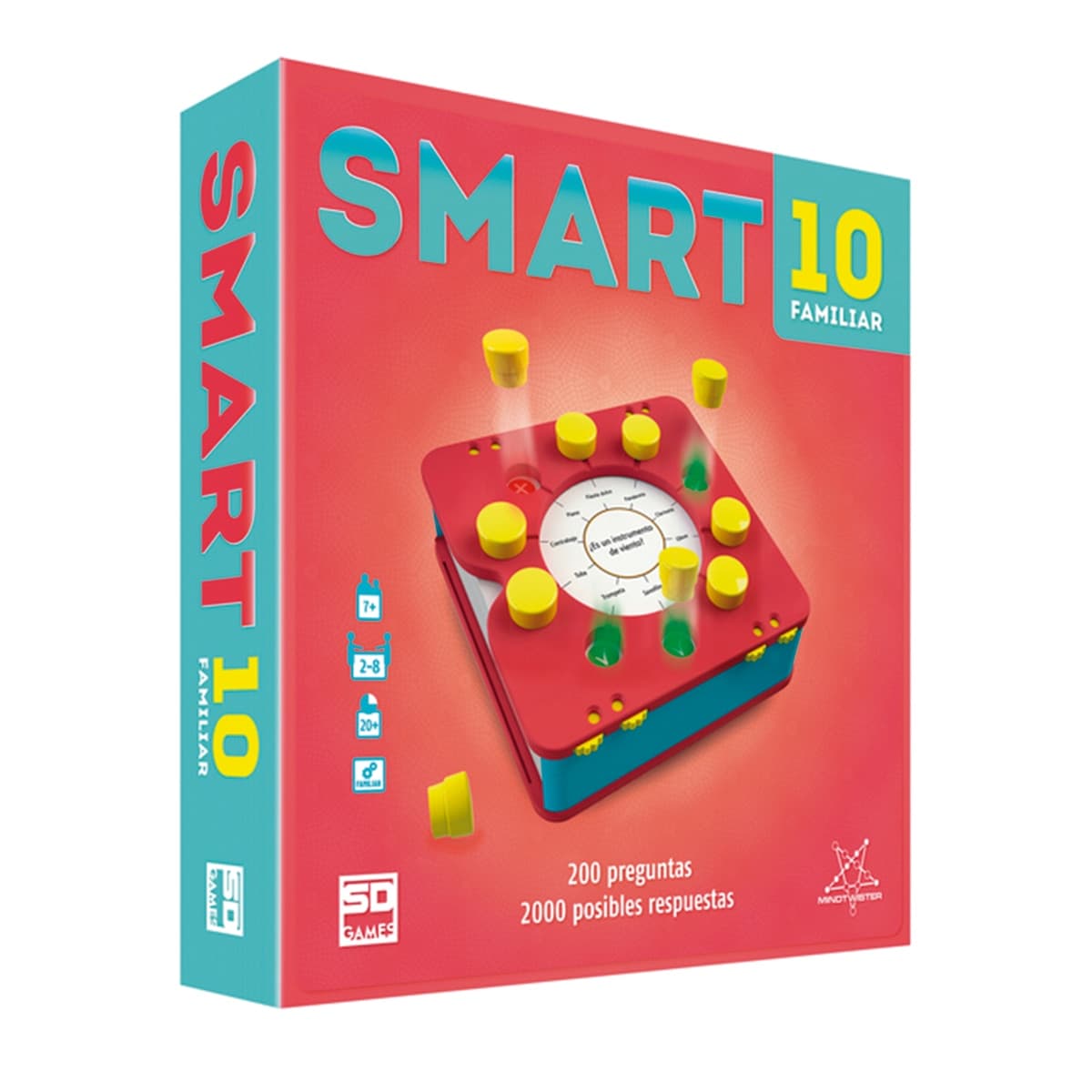 SD Games - Juego de mesa Smart10 Familar SD Games.