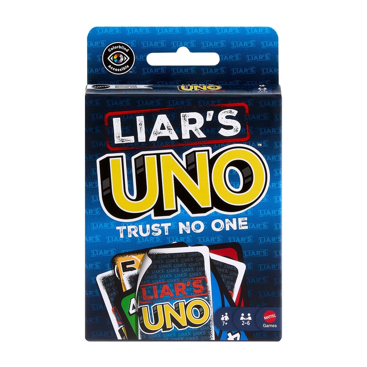 Uno - Juego de cartas UNO Liars Mattel.
