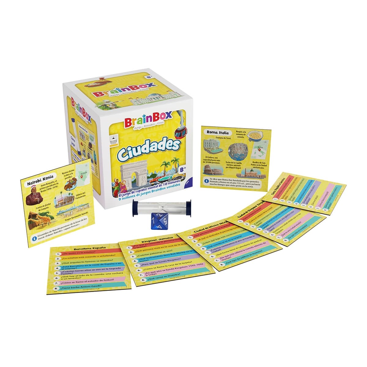 Juego de Mesa BrainBox Ciudades Asmodee - Image 2