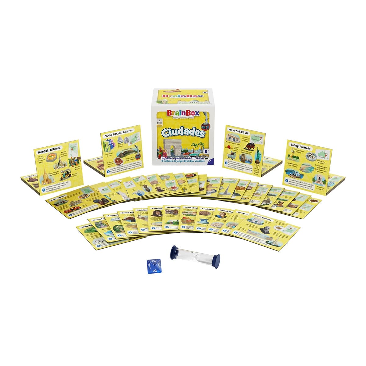 Juego de Mesa BrainBox Ciudades Asmodee - Image 4