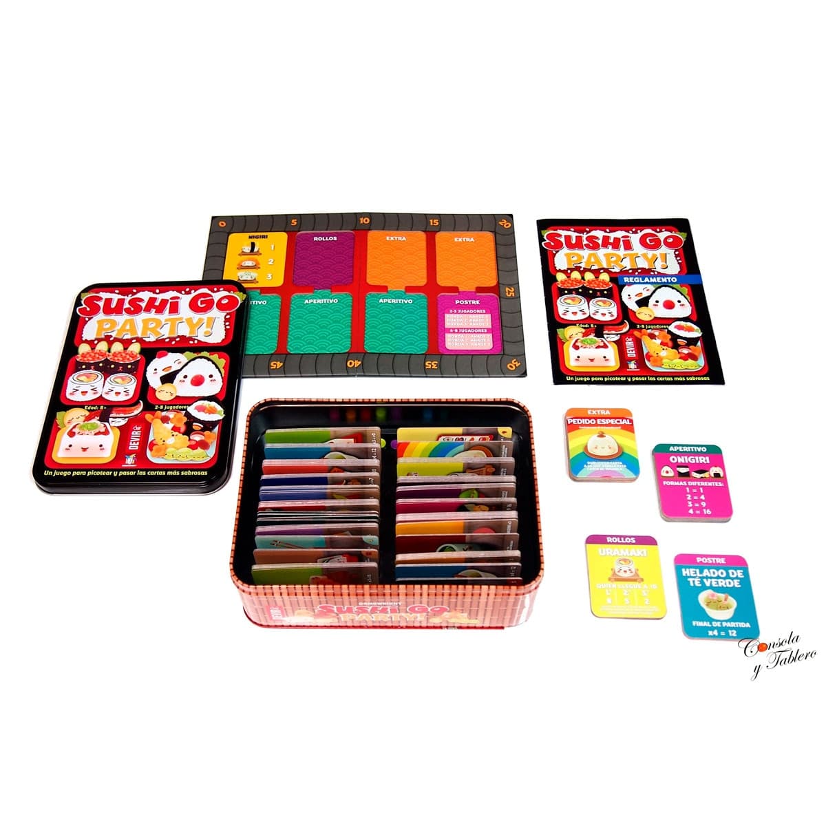 Juego de cartas Sushi Go Party Devir - Image 3