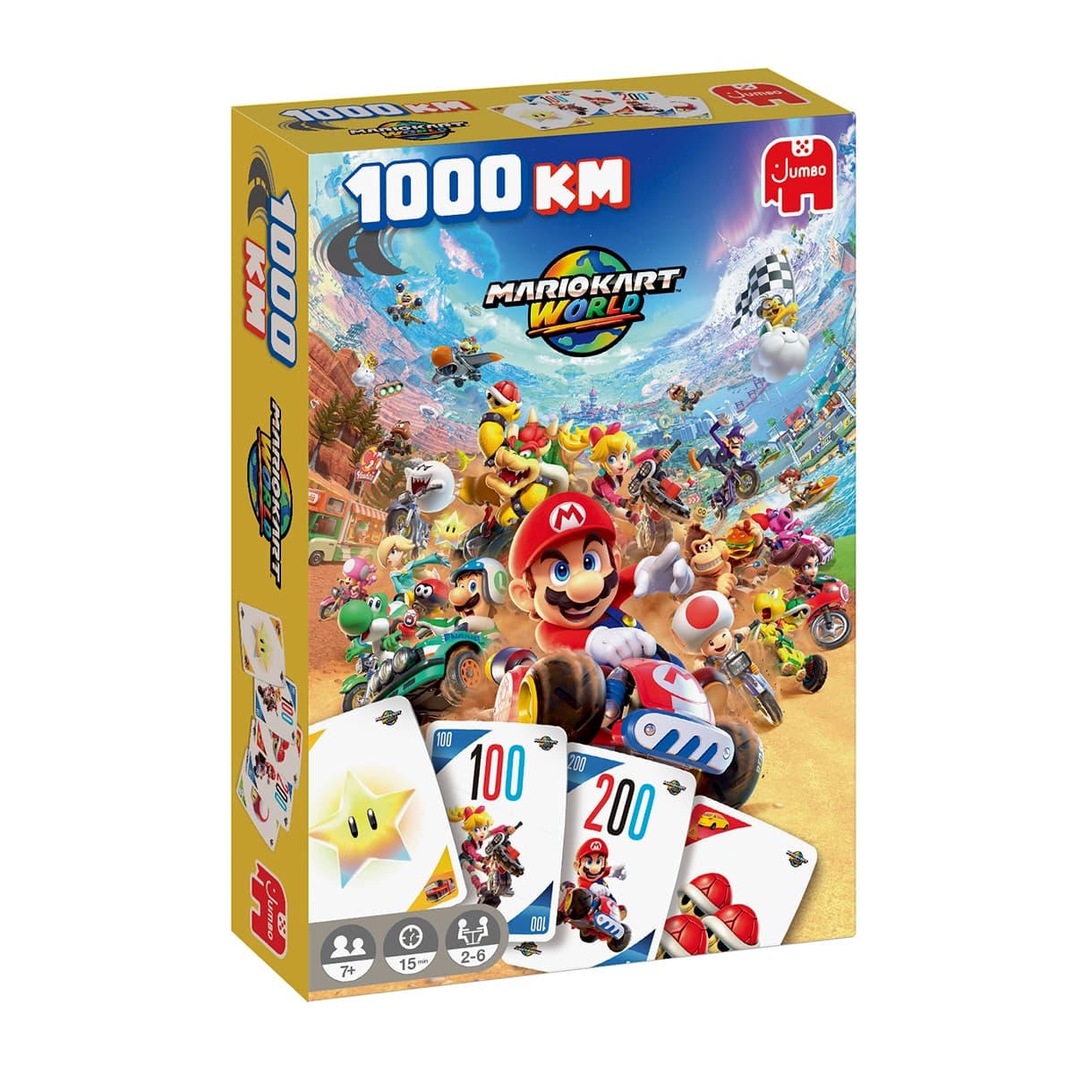 Diset - Juego de Cartas 1000 Km Mario Kart Diset.