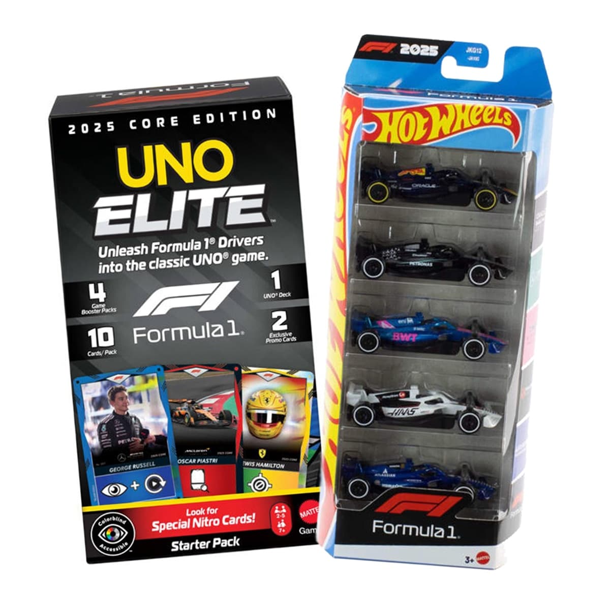 Uno - Pack Doble Opción: UNO Elite + F1 2025.