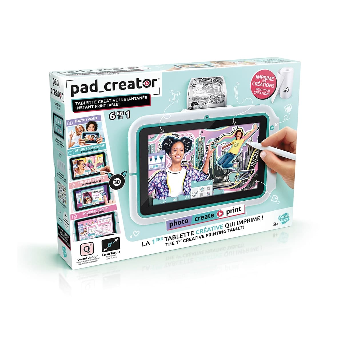 Canal Toys - Ipad Con Impresora Instantánea Canal Toys.