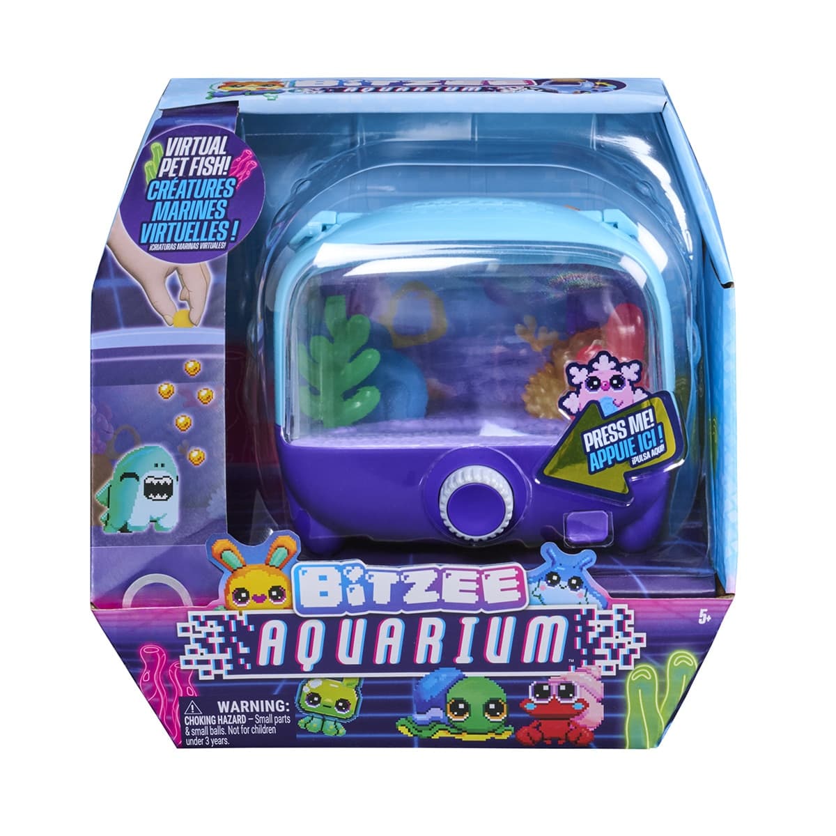 Bitzee Mascota Digital Interactiva Acuario Bitzee Spin Master