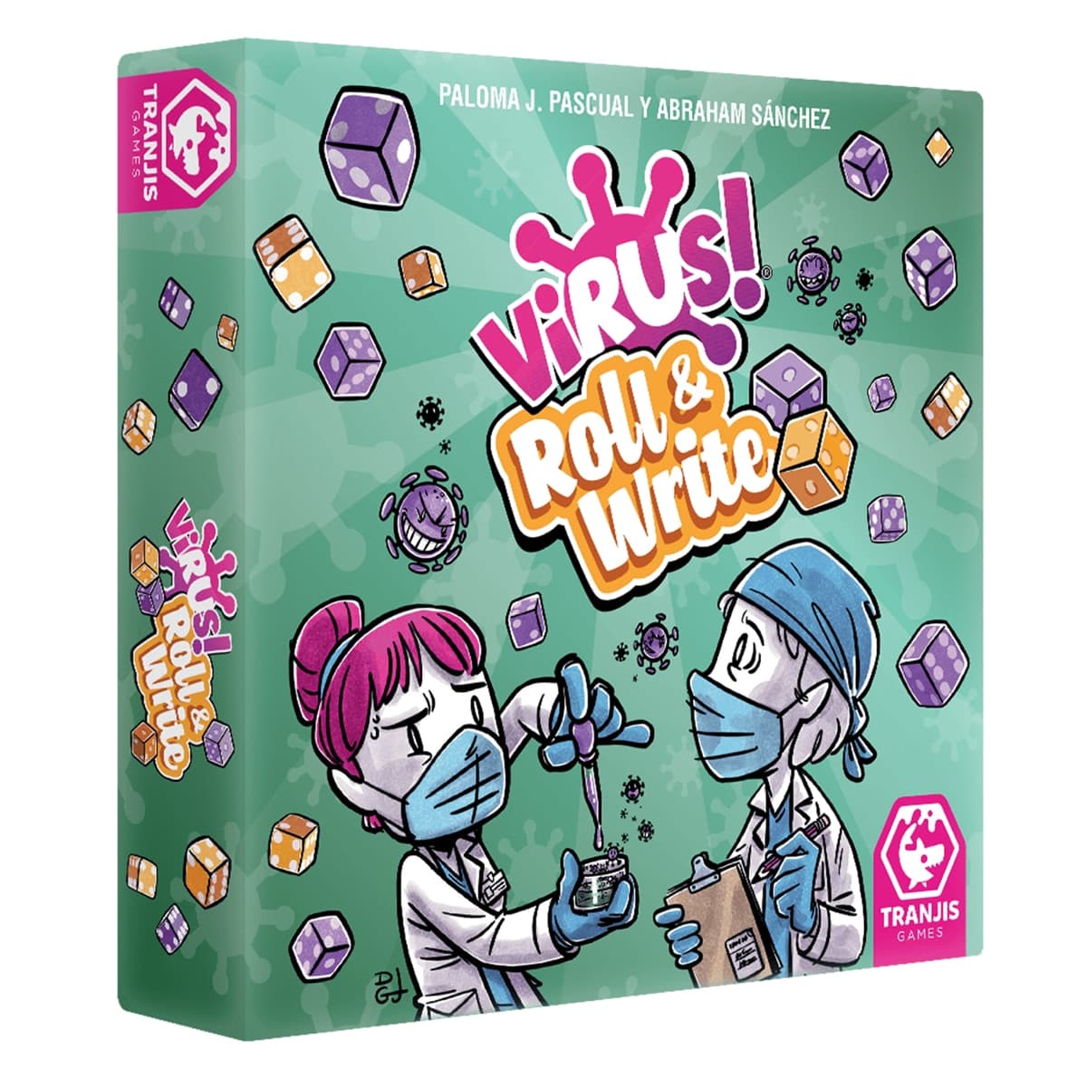 Tranjis Games - Juego de mesa Virus! Roll & Write Tranjis Games.
