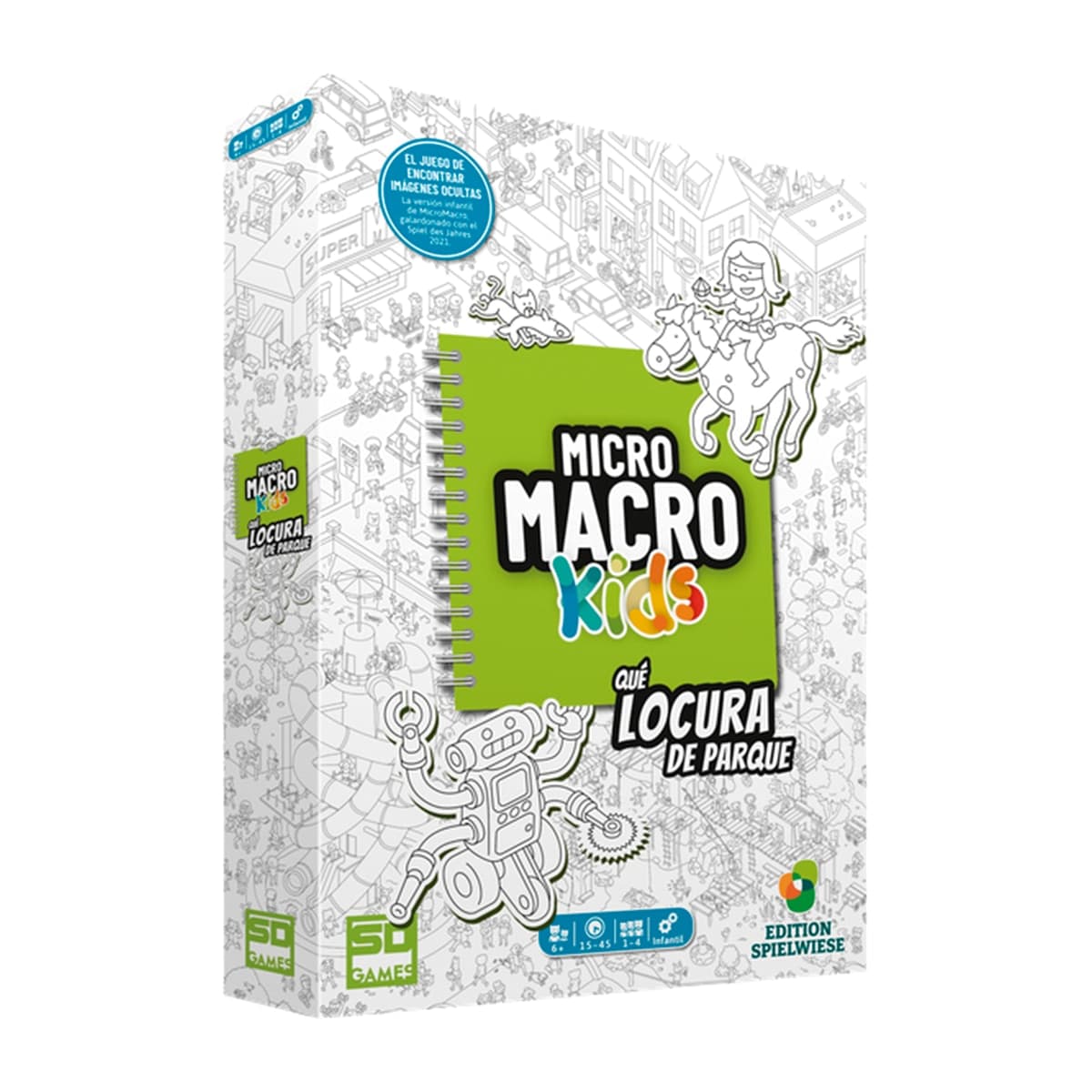 SD Games - Juego de mesa Micro Macro Kids SD Games.