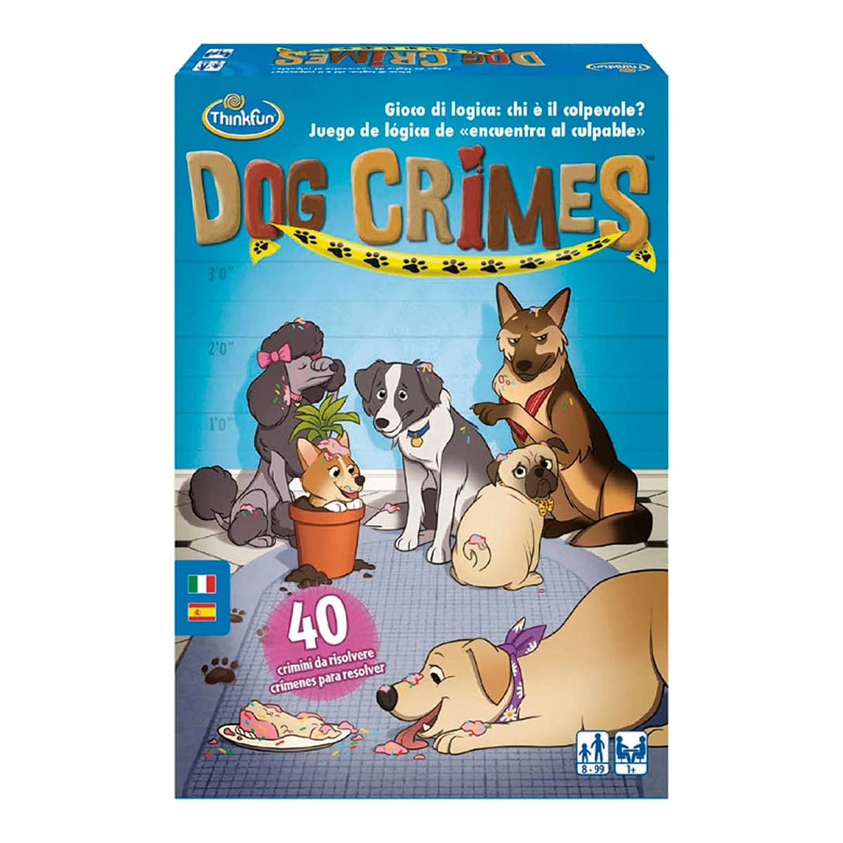 Thinkfun - Juego de Lógica Dog Crimes Think Fun Ravensburguer.