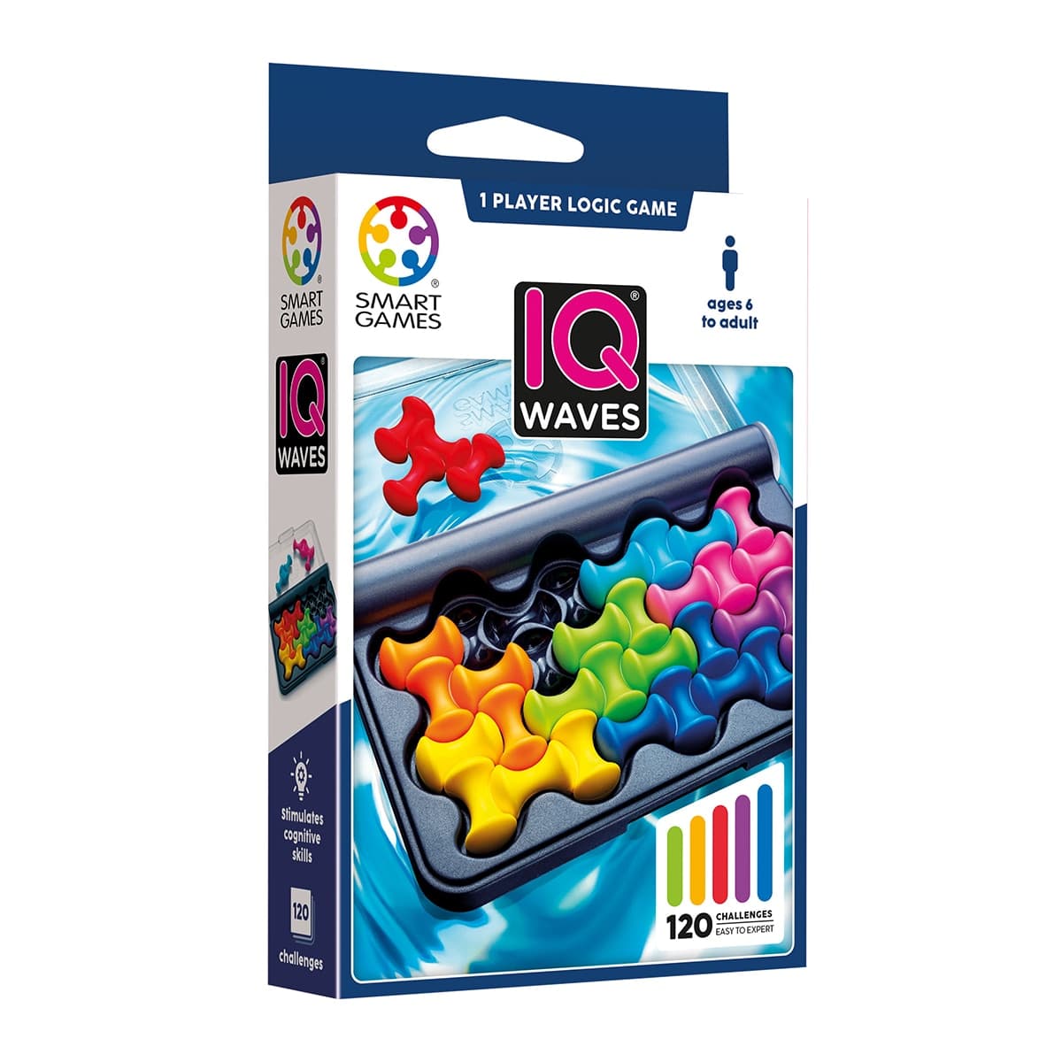 SMART GAMES - Juego de mesa IQ Waves Smart Games.