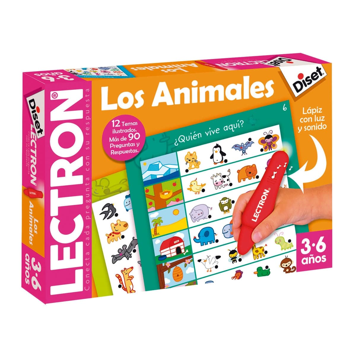 Diset - Lectron lápiz conecta los animales DISET.