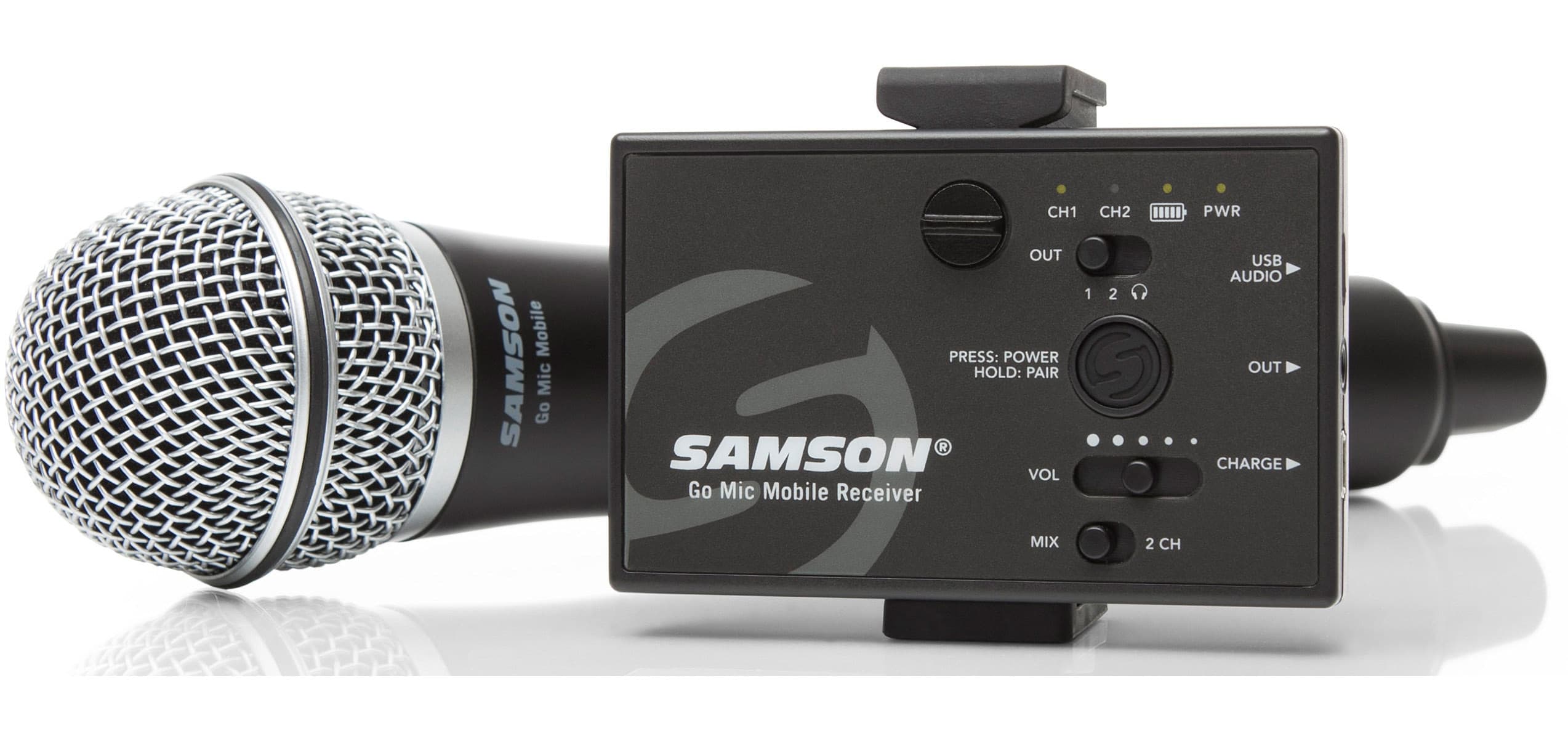 Samson - Sistema Wireless: de Mano Samson Go Mic Mobile Handheld System.