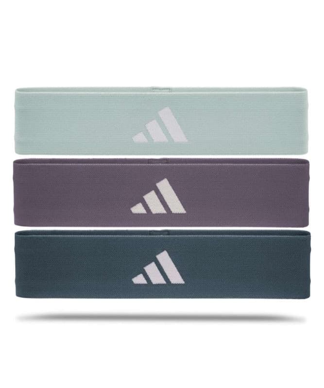 adidas - Pack de 3 bandas de resistencia alta y media y ligera adidas.