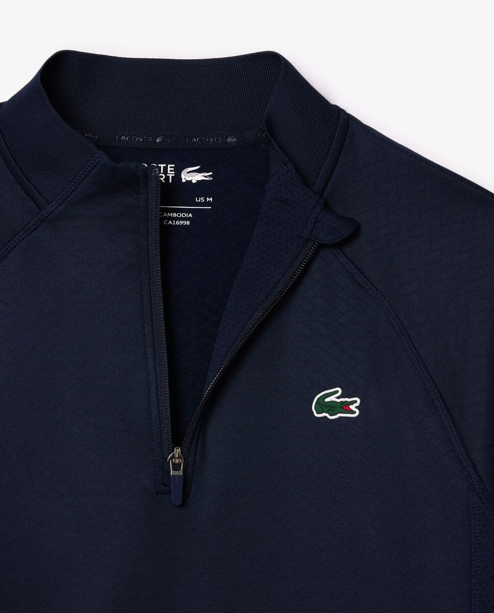Lacoste - Sudadera de hombre técnica de felpa para golf. - Image 1