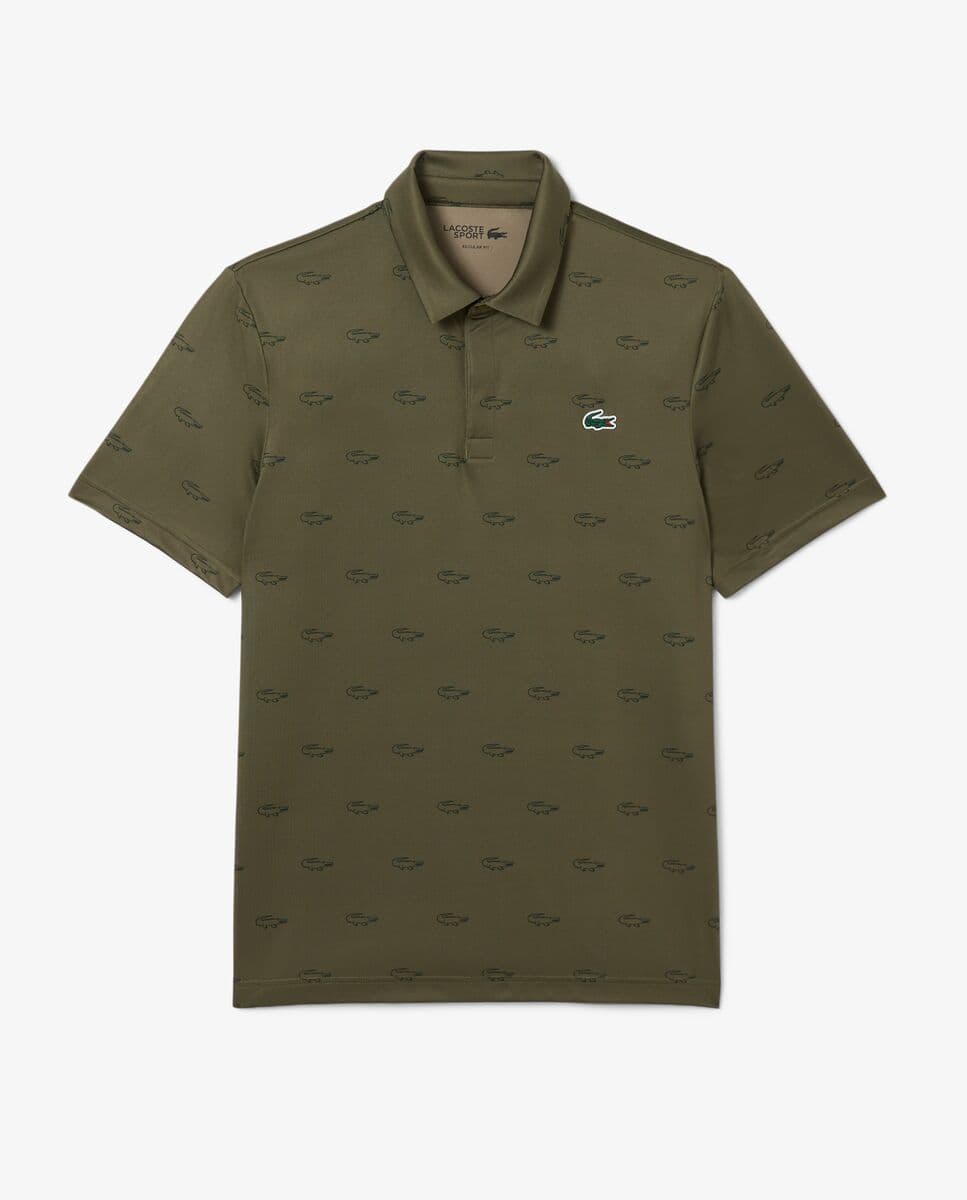 Lacoste - Polo de hombre de golf de corte regular con protección uv de manga corta. - Image 1