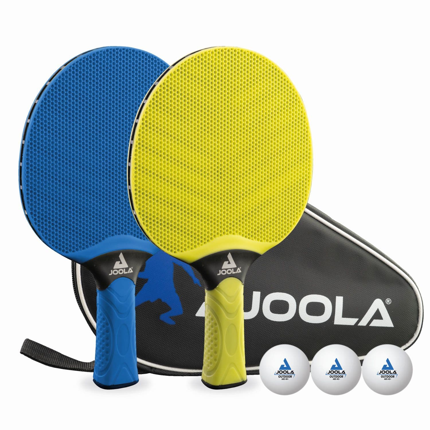 Joola - Set de tenis de mesa con 2 palas y 3 pelotas VIVID Exterior Joola.
