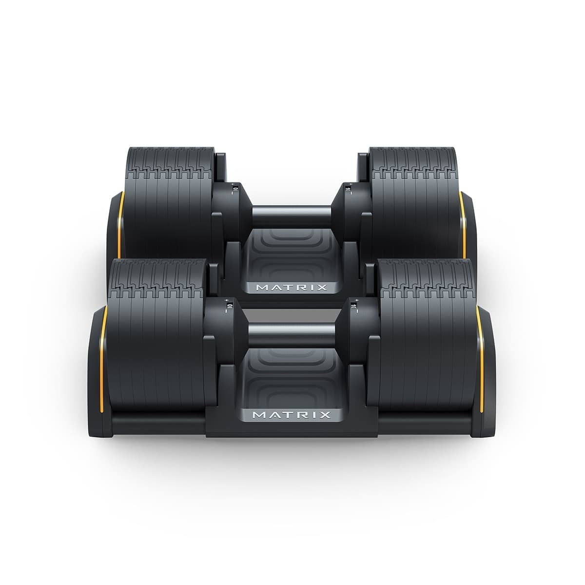 Matrix - Pack de 2 mancuernas Ajustables Matrix Fitness Juego de 2 a 32 Kg.