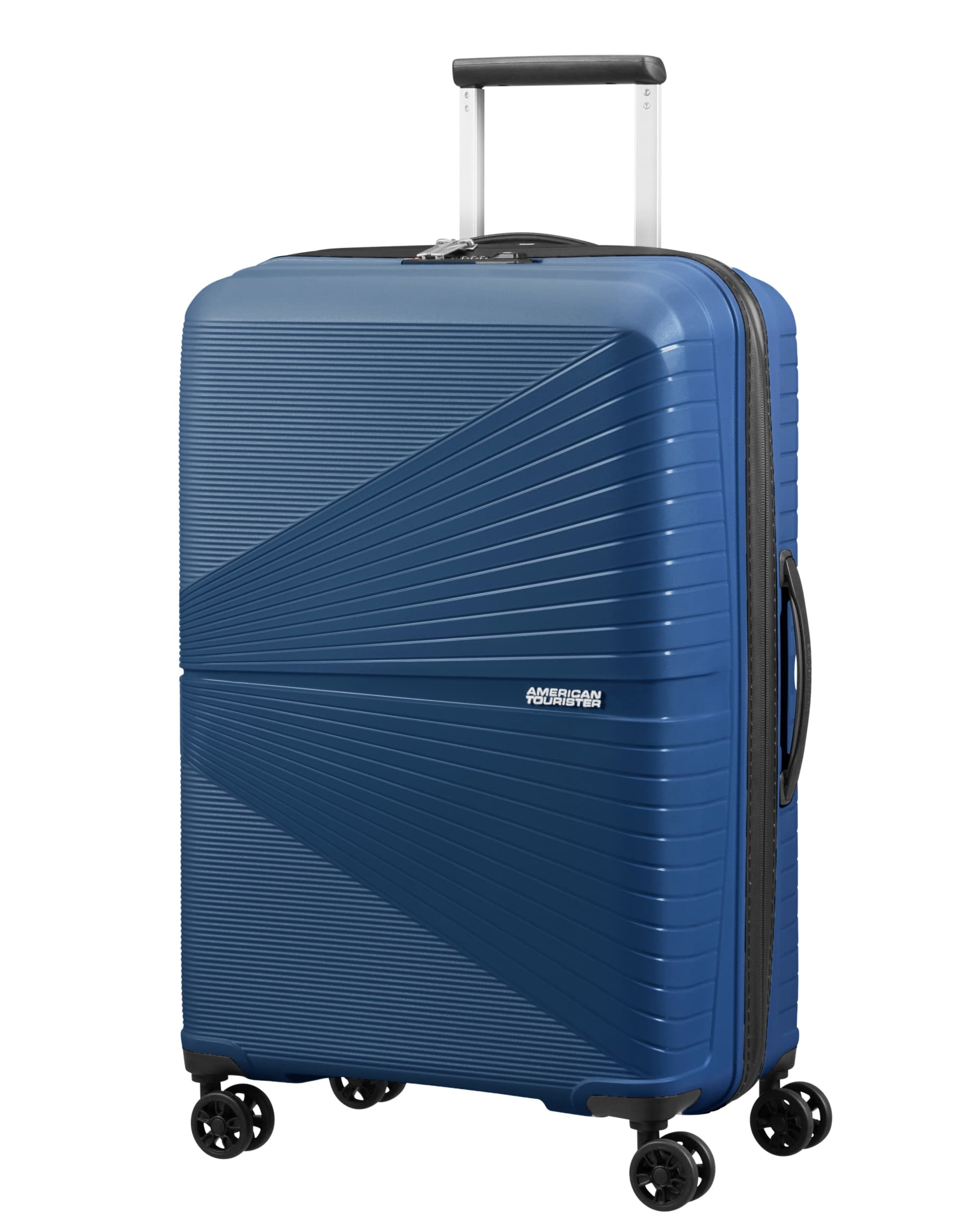 American Tourister - Maleta mediana Airconic Spinner 67-26 Tsa rígida con capacidad de 67 L..