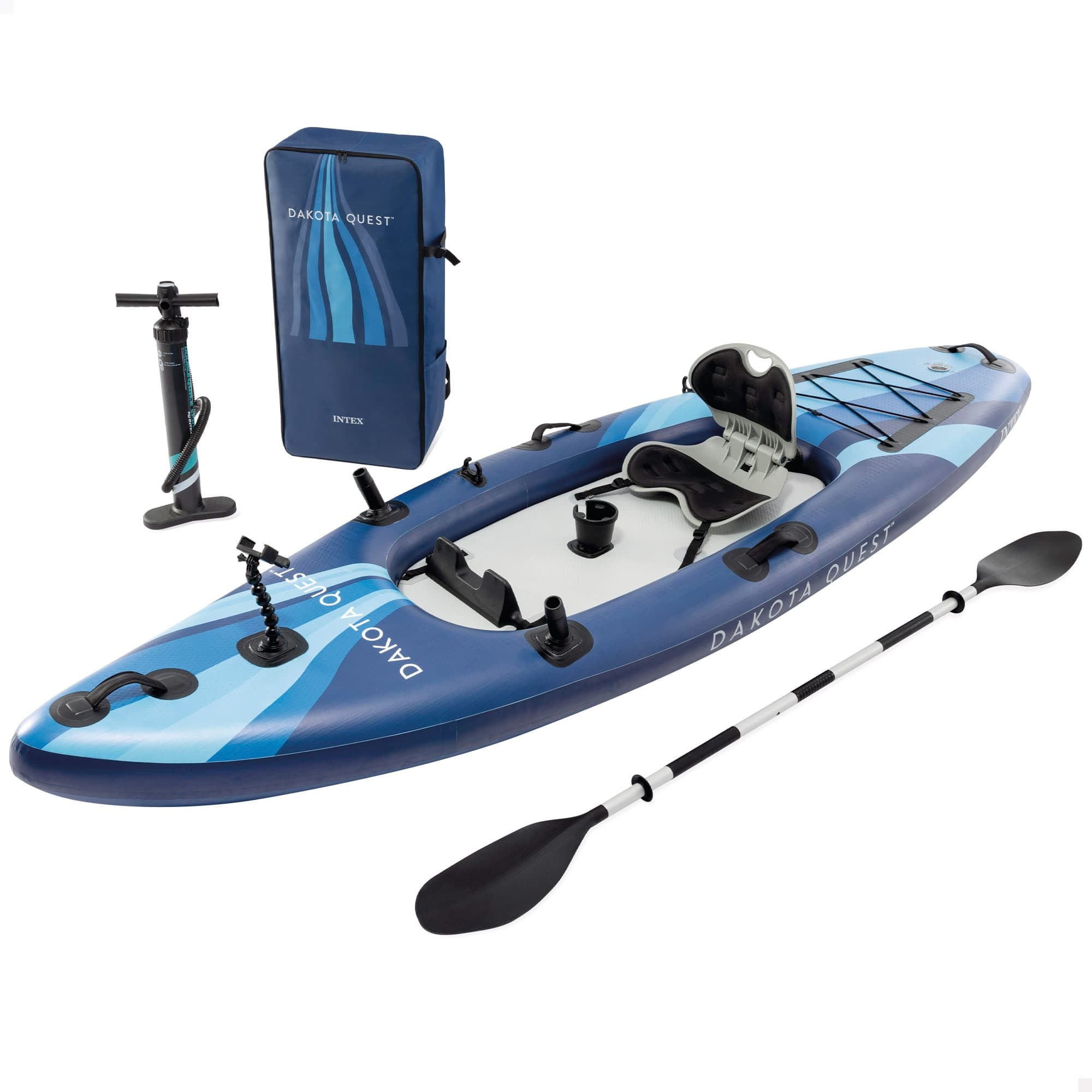 Intex - Kayak hinchable Dakota Quest 320 cm 1 plaza Intex.